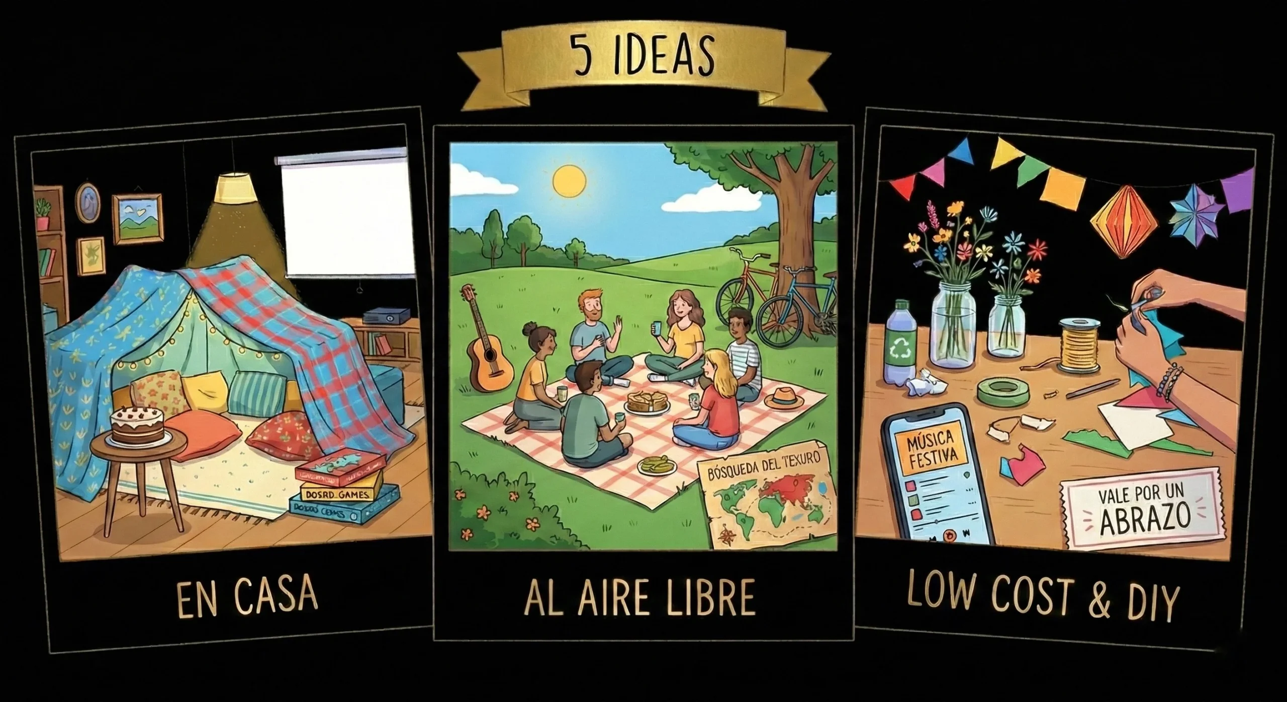 5 ideas originales para celebrar cumpleaños