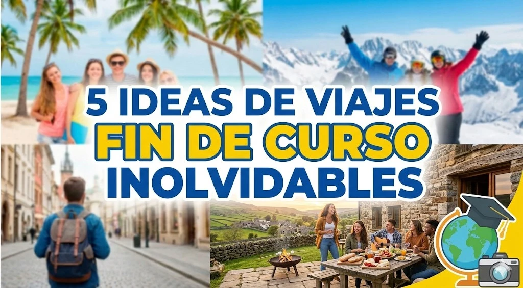 Ideas de viaje de fin de curso