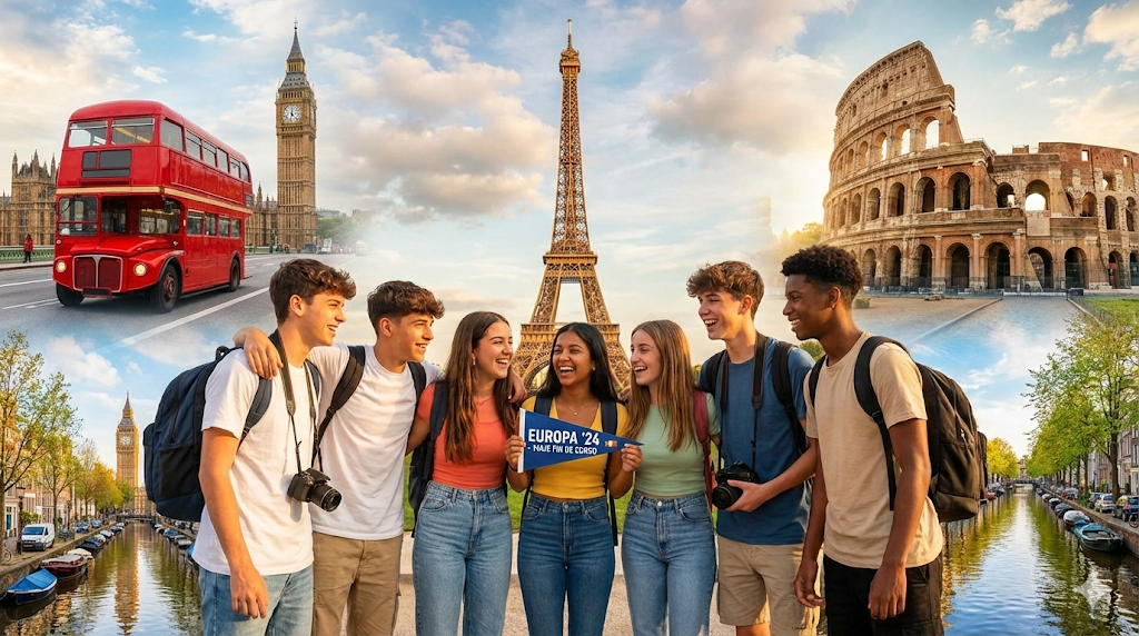 Viajes de fin de curso por Europa
