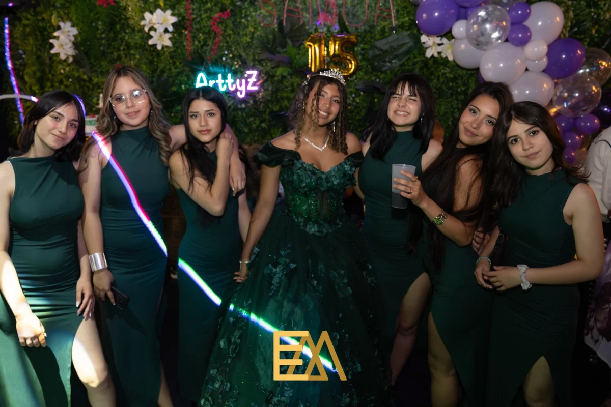 Fiesta de quinceañeras en Madrid